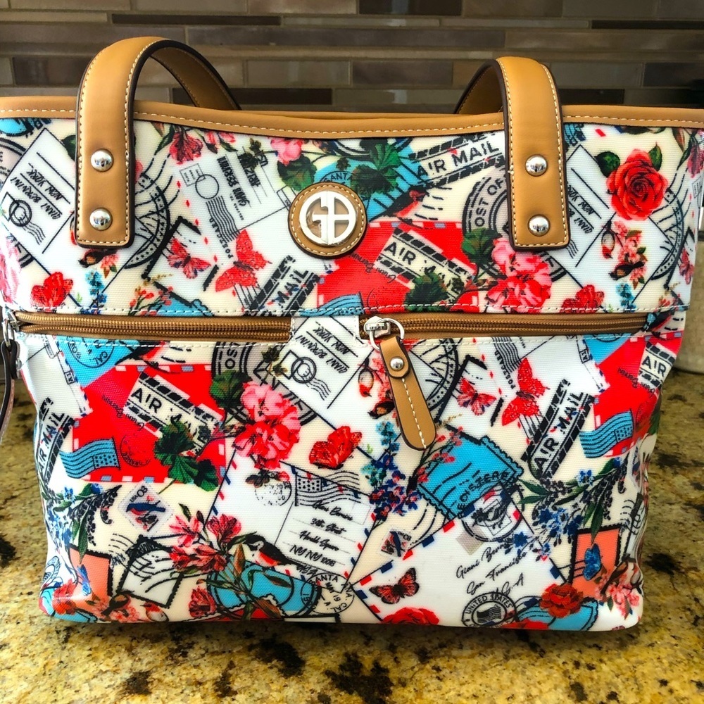 NWT Giani Bernini Travel Tote ✈️ 🌴